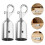 2 Pcs Heavy Duty Rope Hook End Hooks For Decorative Stoppers Ends 7
