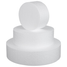 Foam Cake Models 3-Tier Set For Wedding Display & Practice