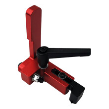 Woodworking Miter Rails 1 x Type 75, Jig Miter Rail System with Saw Fencing, Stop Block and Stopper for Precision Cuts