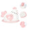 Chicken Butter Dish Sugar Bowl Ceramic Storage Box 4