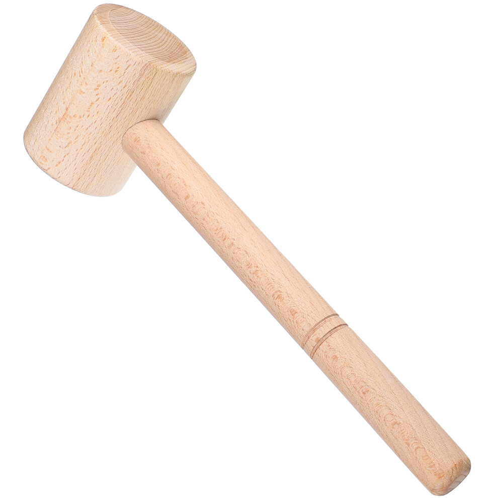 Multi-Purpose Woodworking Hammer Wooden 1pack 10.6x3.1x2.2in-image-OPC-PK8CRJT-NEW