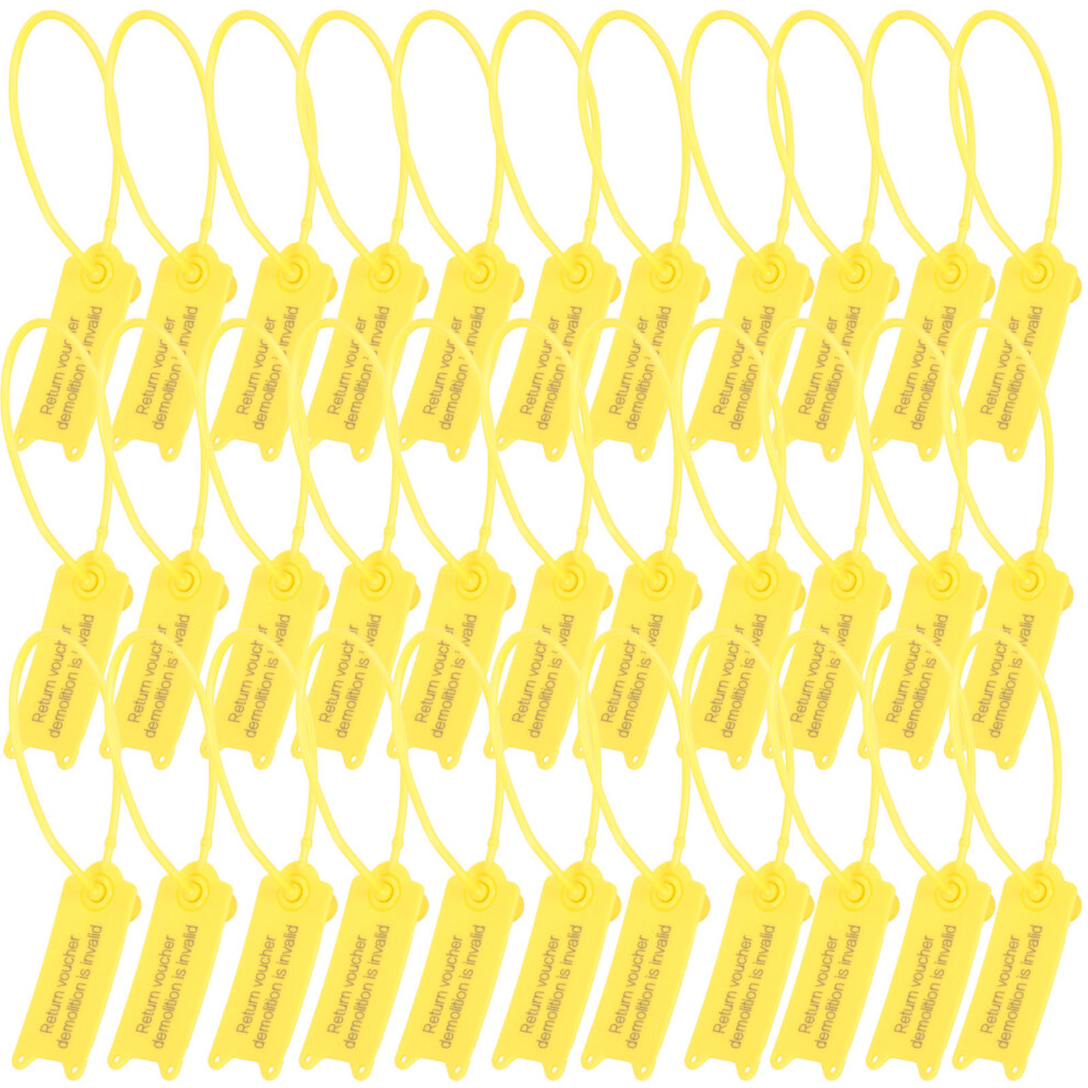 Cable Ties Label Ties Yellow Pp 100Pcs 3162103919997