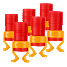 6 Plastic Screw Holders Bit Holders for Woodworking 6-Pack Durable Easy to Use for DIY and Professional Projects