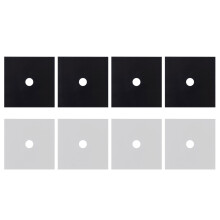 8pcs Gas Stove Cover Non-Stick Heat Resistant For Homeowners