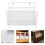 Holder Newspaper Racks Bookshelf On White Wall Kitchen Magazine 1