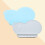 Silicone Kids Placemats Grey For Kitchen Use 1pack 6
