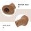 2 Pcs Cork Yoga Block Stickers Trekking Pole Handle 7