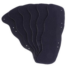 6Stk Schwarz Netz Hard Hat Liner Schweißschutz Pad Ersatz Für Bauhelme