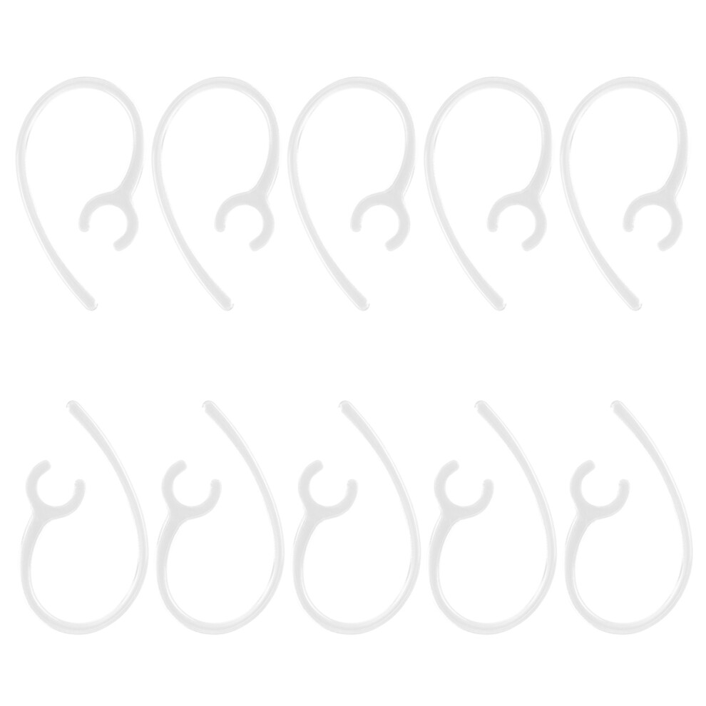 Masteelf 10 Pcs Earphone Earhook Ear Hook Clamp 3.00X0.50x0.50cm 3162367713942
