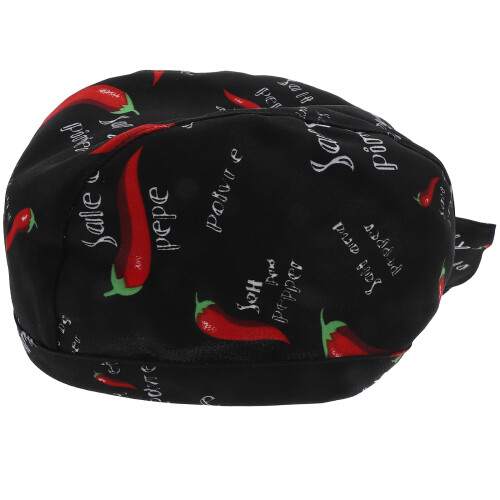 Trendy Chemo Headwear Chef Cap For Kitchen Adjustable Cooking Caps