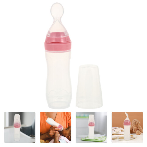 Silicone Fresh Food Feeder Pink 1pack 1