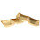 2Stk Vielseitige Dip Schalen Mit 2 Fächern in Gold 11