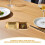 2Stk Vielseitige Dip Schalen Mit 2 Fächern in Gold 8