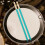 Durable Bamboo Drumstick Green Excellent Sound Quality 1pair 7