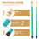 Durable Bamboo Drumstick Green Excellent Sound Quality 1pair 9