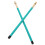 Durable Bamboo Drumstick Green Excellent Sound Quality 1pair 3