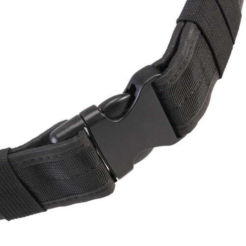Police Security Tactical Combat Gear Utility Nylon Belt (Black)