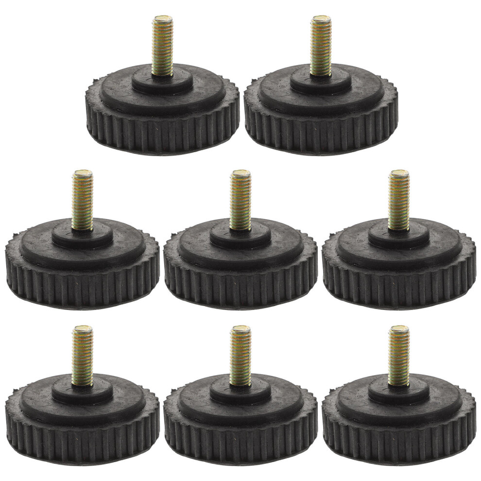 8Pcs Threaded Rubber Foot Pads Sturdy Rubber Bumpers For Furniture 3162103930930