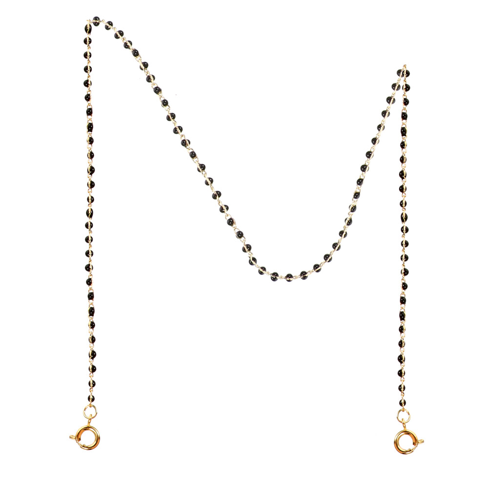 Aboofan Eyewear Rope Face Mask Chain Transparent Metal 1Pc
