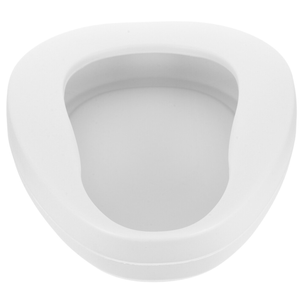 Vaguelly Portable Bedside Toilet Seat Plastic Care Ergonomic 1Set