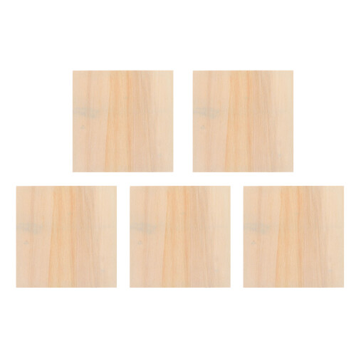 Natural Simplicity Wooden Photo Frames Beige 5pcs