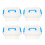 Storage Containers With Lids For Large Capacity 4pcs Blue 8