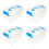 Storage Containers With Lids For Large Capacity 4pcs Blue 1