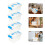 Storage Containers With Lids For Large Capacity 4pcs Blue 6