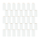 Capsules Heat Shrink Capsules White 50pcs 6