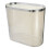 Raindrops Slim Waste Bin Trash Can Plastic Transparent 1set 2
