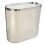 Raindrops Slim Waste Bin Trash Can Plastic Transparent 1set 6