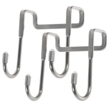 2 Pcs Wall Hanging Hooks Door Hangers For Bathroom Heavy-Duty
