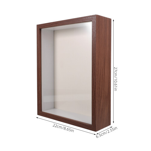 Flower Preservation Frame Display Dried Flowers Wood Multi 1pack 1