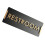 Bathroom Sign Acrylic Wall Sign Black 1set 1