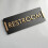 Bathroom Sign Acrylic Wall Sign Black 1set 5