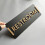 Bathroom Sign Acrylic Wall Sign Black 1set 6