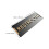 Bathroom Sign Acrylic Wall Sign Black 1set 3