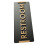 Bathroom Sign Acrylic Wall Sign Black 1set 11