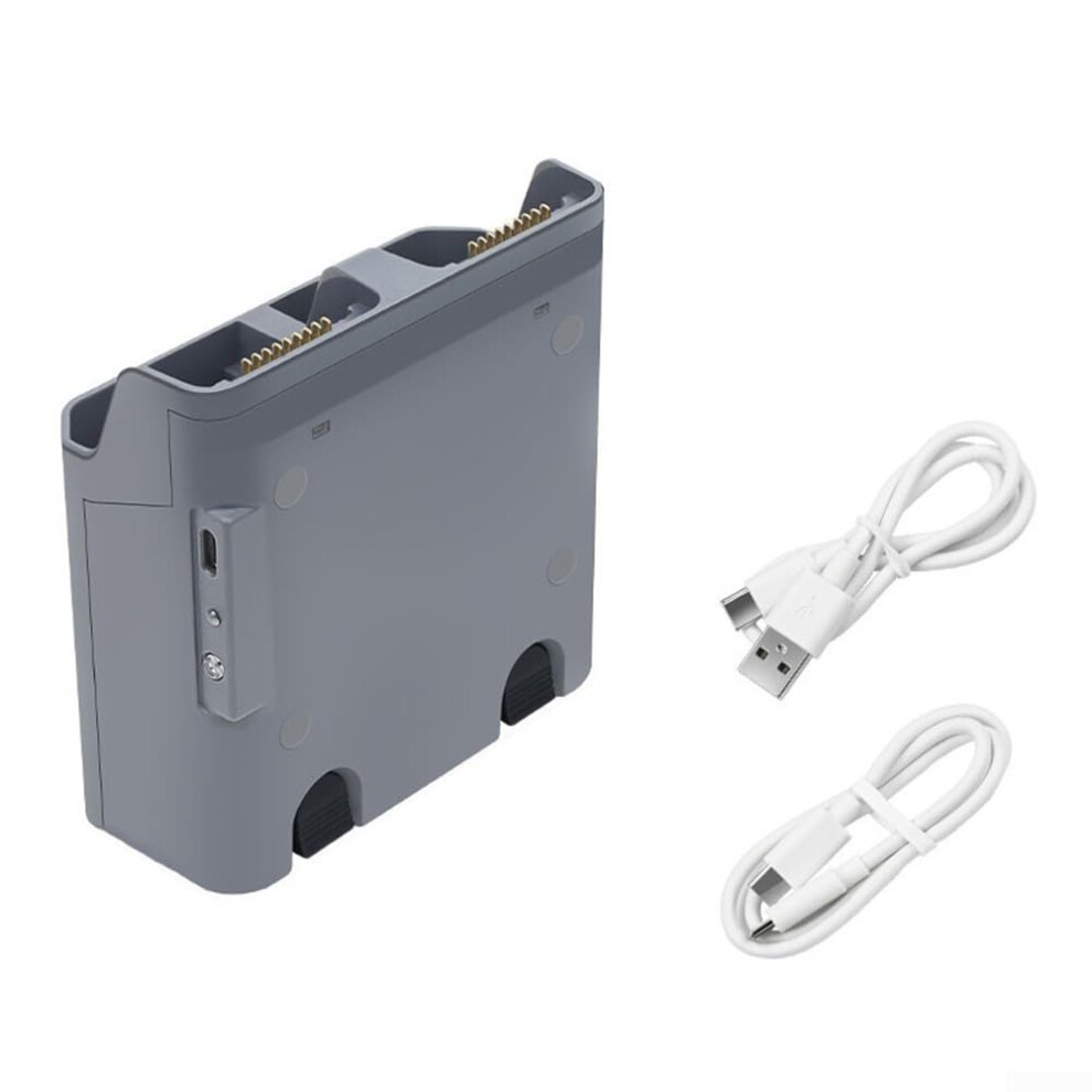 Charger For Dji Air 3S With Dual Functionality For Battery And Remote Control Charging, Usb-Compatible Design 6038364001870