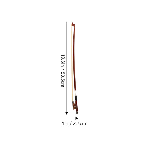 Professional Violin Bow With Dark Red Ebony Wood By 2