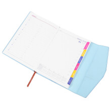 2026 Sky-Blue Daily Schedule Planner For Home And Portable Use
