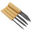 Mlins  4 Pcs Carpenter Square Locating Triangle Ruler Hole Punch 4