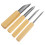 Mlins  4 Pcs Carpenter Square Locating Triangle Ruler Hole Punch 7