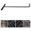 Manhole Hook Heavy Duty Steel Hook Black 1pcs 5