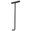 Manhole Hook Heavy Duty Steel Hook Black 1pcs 4
