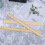 Sewing Ruler Set Khaki 12set For 4