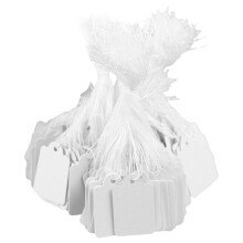 Writable Blank Hanging Price Tags For Jewelry 500 Sheets