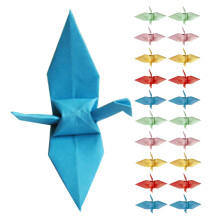 100 Pcs Origami Crane Housewarming Decals Kit For Kids Baby