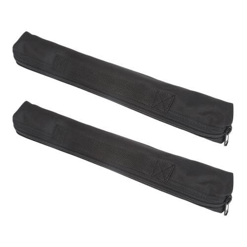 Raindrops 2pcs Flute Bag Clarinet Sax Case Woodwind Black