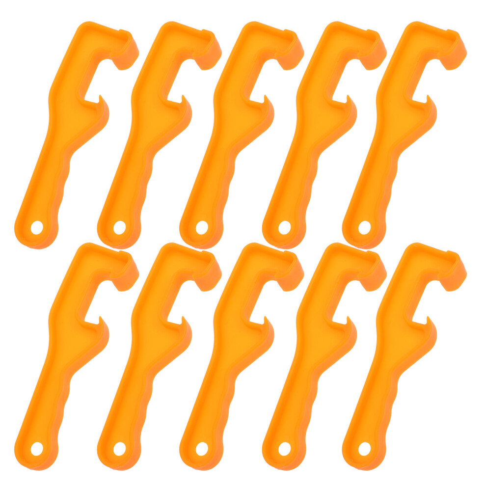 10Pcs Portable Bucket Lid Remover Bucket Opener Gallon Pail Opener 3162367704728
